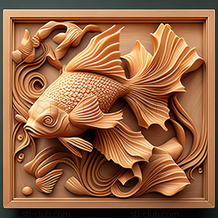 st Goldfish fish